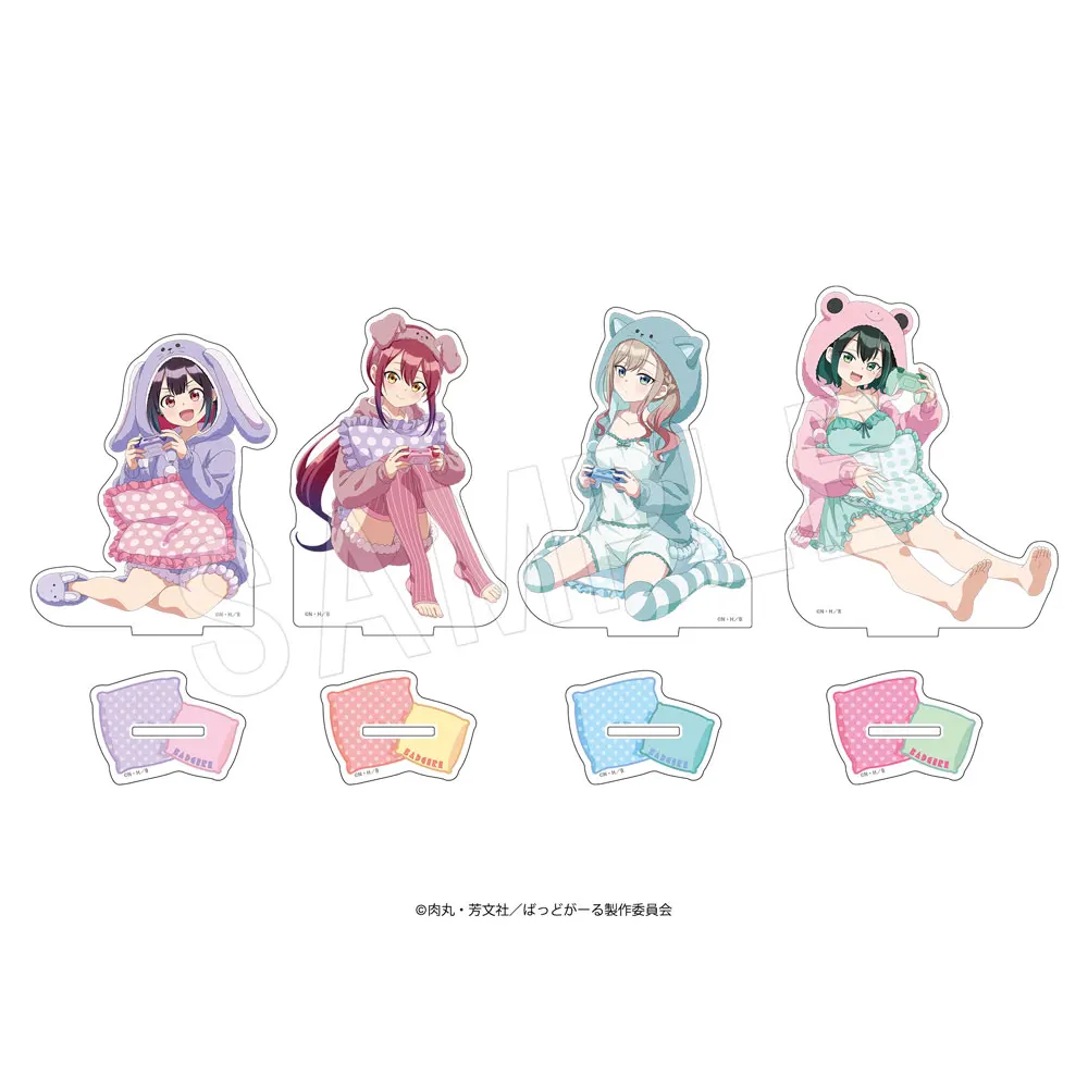 アクリルフィギュアスタンド　アニマルルームウェアver.