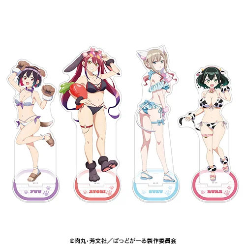 描き下ろし特大アクリルスタンド（アニマル水着）