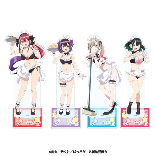 描き下ろし特大アクリルスタンド（メイド水着）