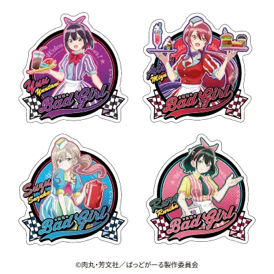 ダイカットステッカー（アメリカンダイナーver.）