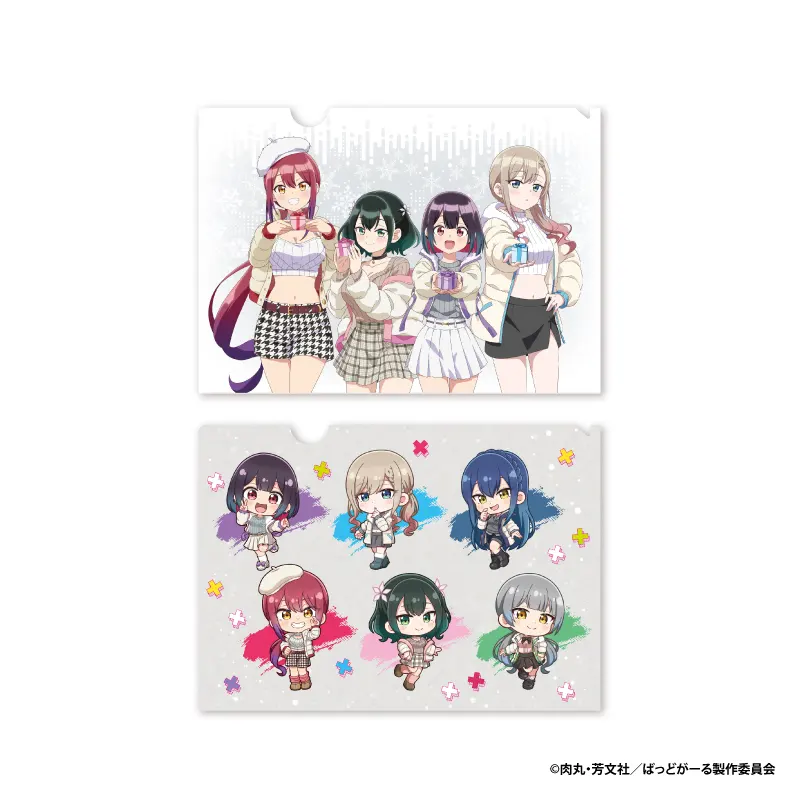 A4クリアファイル2枚入り(冬服ホワイトVer.)