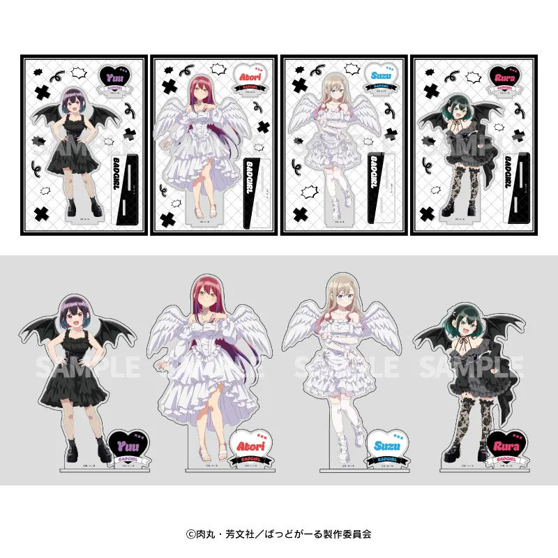 アクリルフィギュア 天使&悪魔ver.