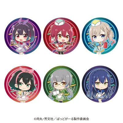 トレーディング缶バッジ(アメリカンダイナーver.)