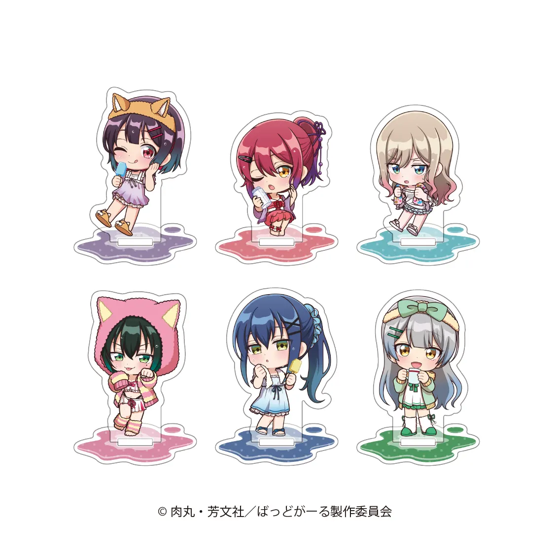 ランダムミニキャラアクリルスタンド(お風呂上りVer.)