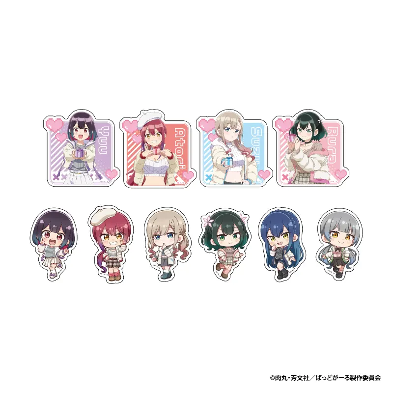 ダイカットステッカー(冬服ホワイトVer.)