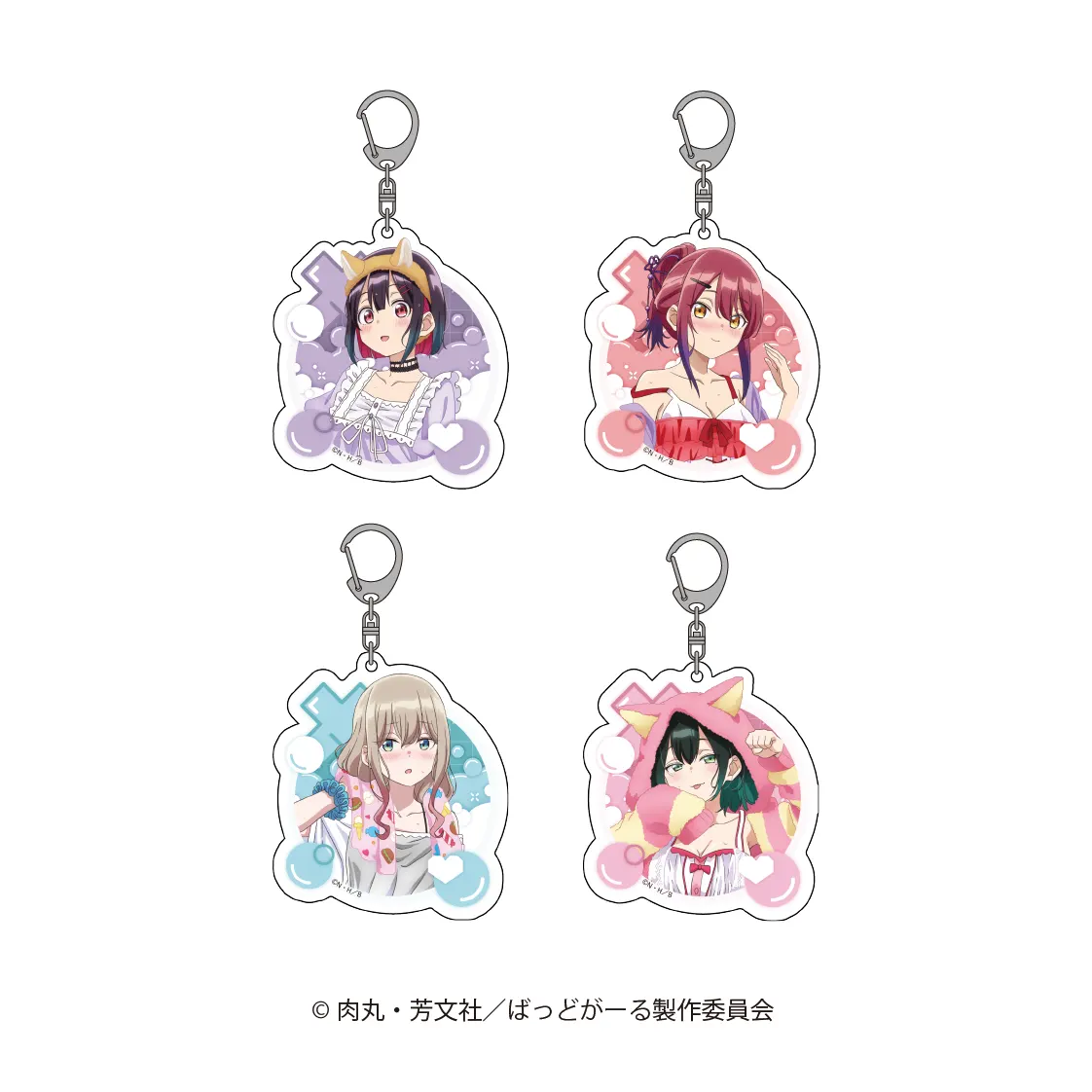 アクリルキーホルダー（お風呂上りVer.）