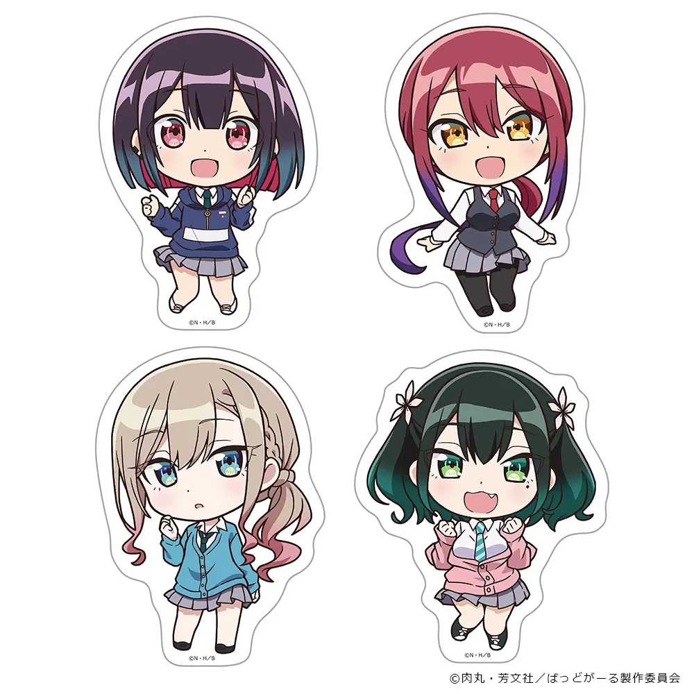 ダイカットステッカー［デフォルメキャラ］