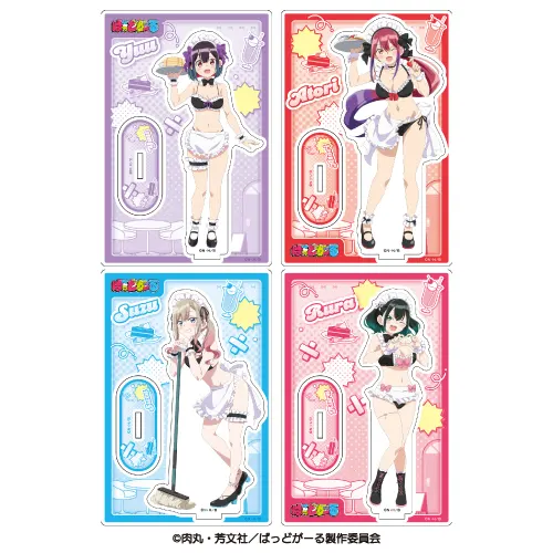 描き下ろしアクリルスタンド(メイド水着)
