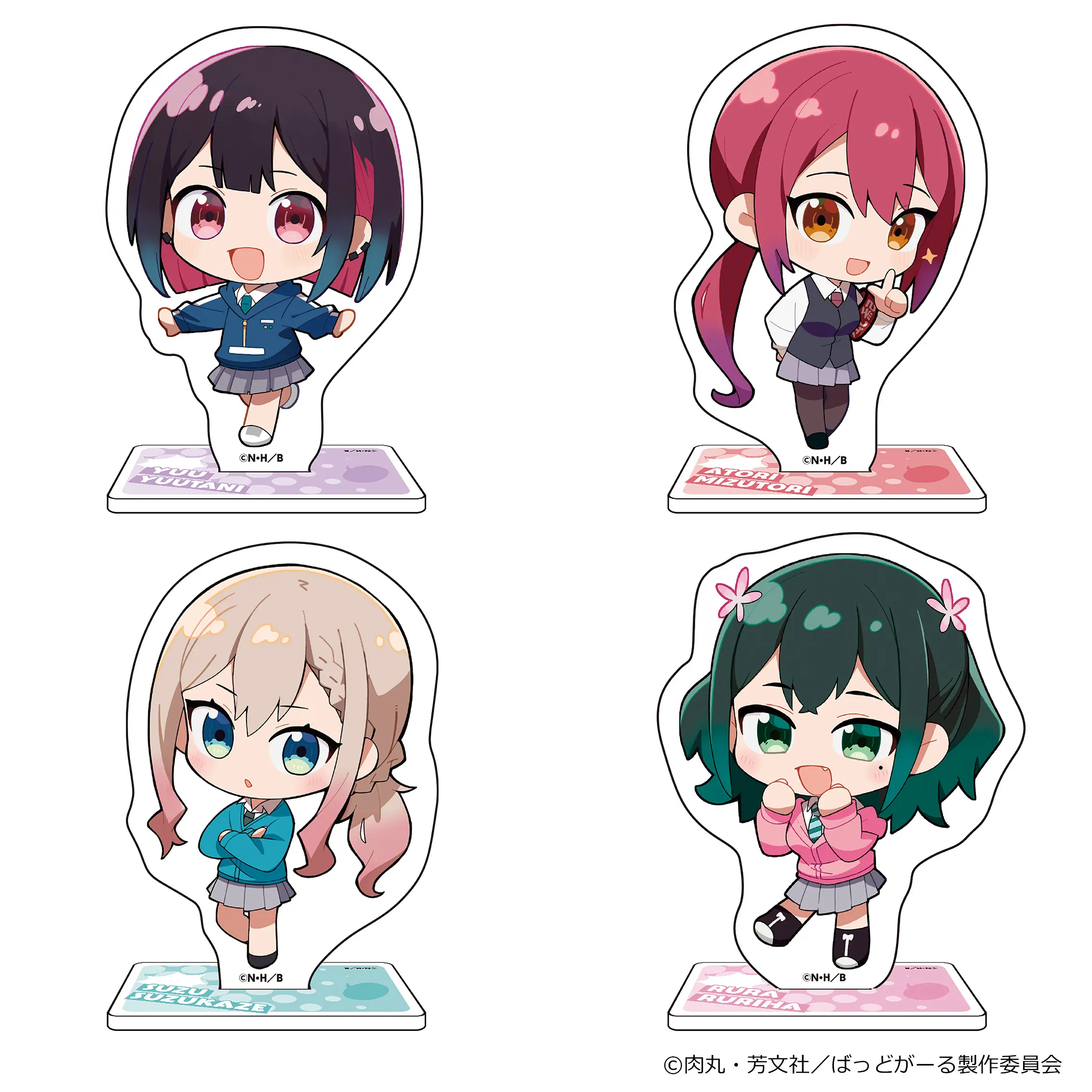 TVアニメ　ばっどがーる　デフォルメアクリルスタンド