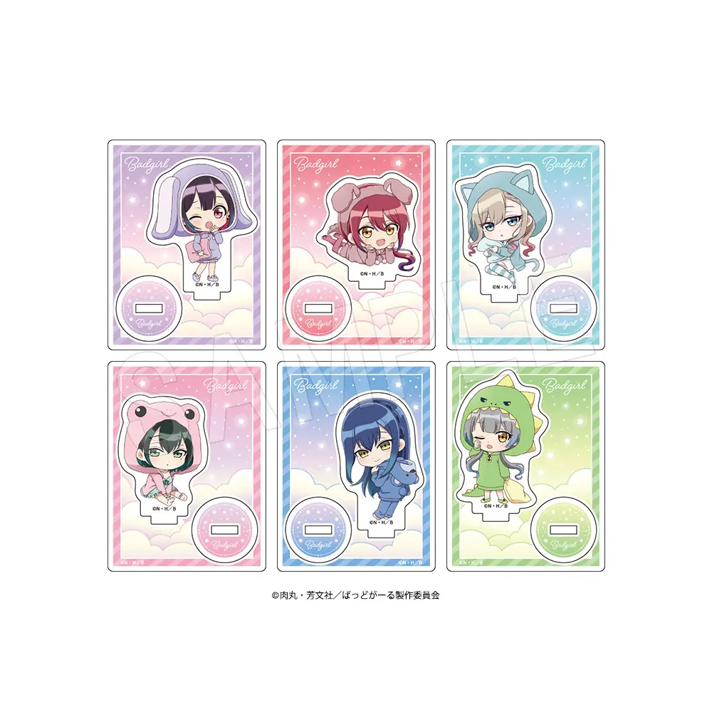 トレーディングアクリルスタンド　アニマルルームウェアver.