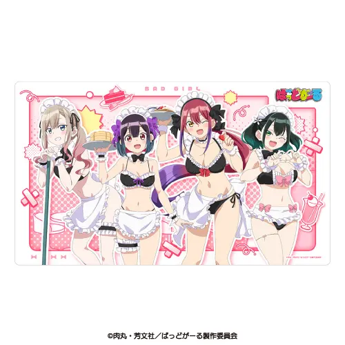 描き下ろしラバーマット（メイド水着）